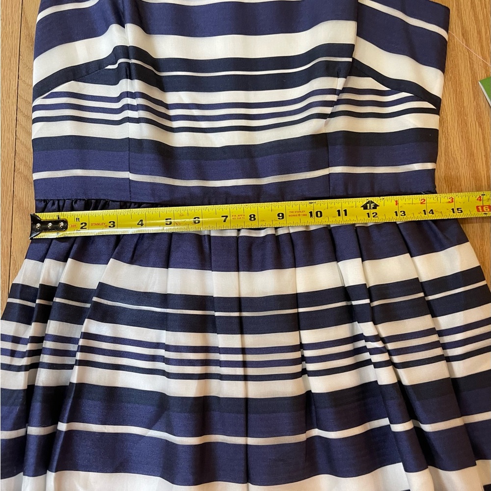 Lilly Pulitzer Women’s Eryn Dress, NWT, Size 8, Blue White Stripes, MSRP $298 - Picture 7 of 10